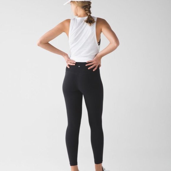 Lululemon Align II Tight Leggings 25” 7/8 length - Black - Sizes 2 &4 - Picture 8 of 13